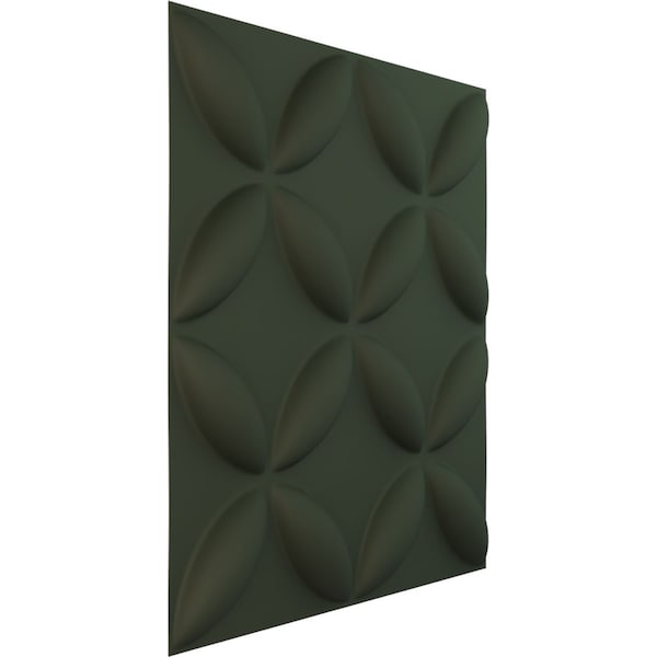 19 5/8in. W X 19 5/8in. H Wallflower EnduraWall Decorative 3D Wall Panel Covers 2.67 Sq. Ft.